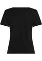 Camiseta Negra Con Cuello En V Tommy Hilfiger de Tommy Hilfiger