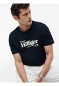 Camiseta Azul De Punto Con Logo Gráfico Tommy Hilfiger de Tommy Hilfiger