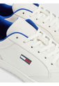 Tenis Urbanas En Cuero Blanco Tommy Hilfiger de Tommy Hilfiger