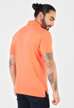 Camiseta Polo Naranja Tommy Hilfiger