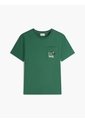 Camiseta Verde Con Logo Gráfico Floral Estampado En El Pecho Tommy Hilfiger de Tommy Hilfiger