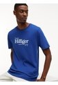 Camiseta Azul De Punto Con Logo Gráfico Tommy Hilfiger de Tommy Hilfiger