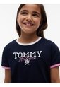 Camiseta Multicolor Manga Corta Con Logo Gráfico Tommy Hilfiger de Tommy Hilfiger