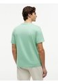 Camiseta Verde De Cuello Redondo Con Logo Bordado Tommy Hilfiger de Tommy Hilfiger
