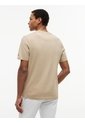 Camiseta Khaki De Punto Con Logo Gráfico Tommy Hilfiger de Tommy Hilfiger
