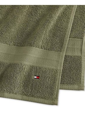  Toalla De Baño Verde Con Logo Tommy Hilfiger