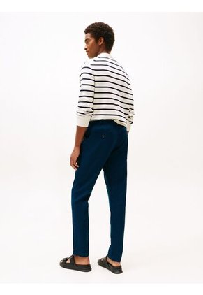Pantalón Azul Marino Chino Harlem Con Pierna Cónica Tommy Hilfiger