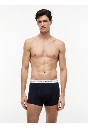 Pack Azul De 3 Calzoncillos Trunk Signature Tommy Hilfiger