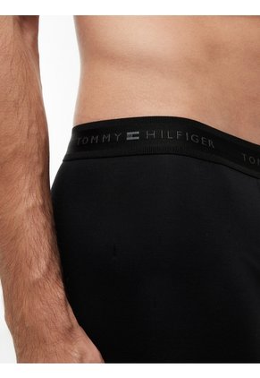 Pack Negro De 3 Bóxer Brief Con Logo Tommy Hilfiger