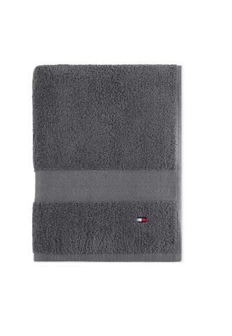 Toalla De Baño Gris Con Logo Tommy Hilfiger Tommy Hilfiger