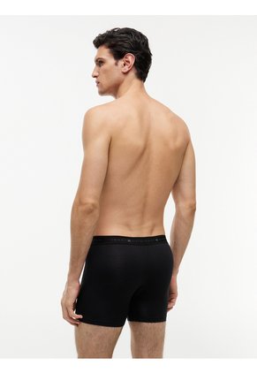 Pack Negro De 3 Bóxer Brief Con Logo Tommy Hilfiger