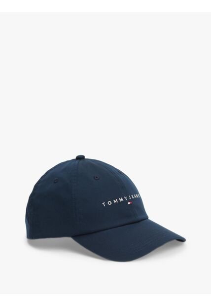 Gorra Azul De Béisbol Con Logo Bordado Tommy Hilfiger