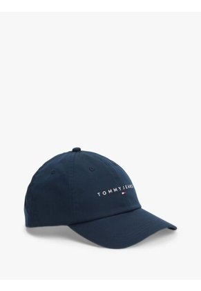 Gorra Azul De Béisbol Con Logo Bordado Tommy Hilfiger