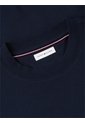 Saco Azul De Cuello Redondo Con Logo Script Tommy Hilfiger de Tommy Hilfiger