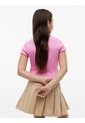 Camiseta Rosa Essential Acanalada Con Volantes Tommy Hilfiger de Tommy Hilfiger