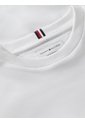 Camiseta Blanca Manga Corta Con Logo Gráfico Estampado En El Lateral Tommy Hilfiger de Tommy Hilfiger