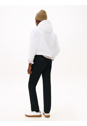 Pantalón Azul Marino Chino Denton Recto De Sarga Tommy Hilfiger