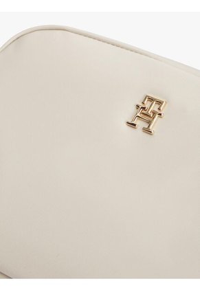 Bolso Beige Cruzado De Tejido Técnico Tommy Hilfiger