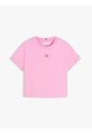 Camiseta Rosa De Corte Amplio Con Logo Tonal Tommy Hilfiger de Tommy Hilfiger