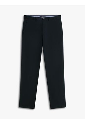 Pantalón Azul Marino Chino Denton Recto De Sarga Tommy Hilfiger