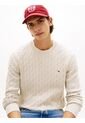 Saco Blanco Classics De Punto Trenzado Tommy Hilfiger de Tommy Hilfiger