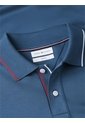 Polo Azul De Corte Slim Con Logo Tommy Hilfiger de Tommy Hilfiger
