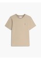 Camiseta Khaki De Cuello Redondo Con Logo Bordado Tommy Hilfiger de Tommy Hilfiger