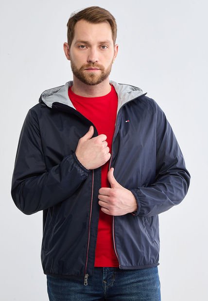 Chaqueta Azul Navy-Gris Claro TOMMY HILFIGER