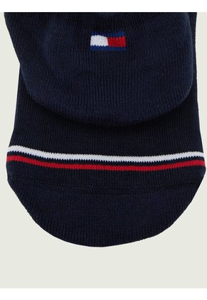Pack Azul De Dos Pares De Medias Tobilleros Tommy Hilfiger