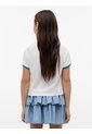 Camiseta Blanca Manga Corta Con Logo Gráfico Tommy Hilfiger de Tommy Hilfiger