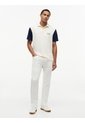 Polo Blanco Con Diseño Colorblock Con Logo Tommy Hilfiger de Tommy Hilfiger