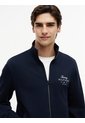 Chaqueta Azul De Cuello Alto Con Cierre De Cremallera Tommy Hilfiger de Tommy Hilfiger