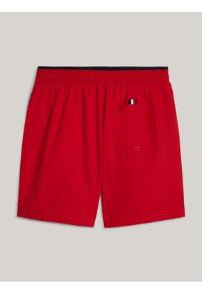 Traje De Baño Rojo Essential Con Logo Para Niño Tommy Hilfiger