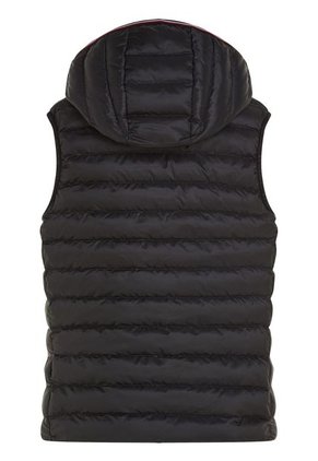 Chaleco Negro Acolchado Global Stripe Tommy Hilfiger