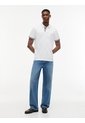 Polo Blanco De Corte Regular Con Tejido Jacquard Tommy Hilfiger de Tommy Hilfiger