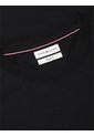Camiseta Negra De Corte Regular Con Logo Box Flag Tommy Hilfiger de Tommy Hilfiger
