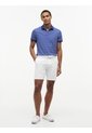 Polo Azul Interlock De Corte Regular Con Diseño De Rayas Tommy Hilfiger de Tommy Hilfiger