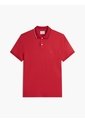 Polo Rojo De Corte Slim Con Logo Tommy Hilfiger de Tommy Hilfiger
