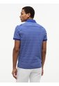Polo Azul Interlock De Corte Regular Con Diseño De Rayas Tommy Hilfiger de Tommy Hilfiger