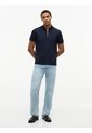 Polo Azul En Algodón Fluido De Corte Regular Tommy Hilfiger de Tommy Hilfiger