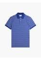 Polo Azul Interlock De Corte Regular Con Diseño De Rayas Tommy Hilfiger de Tommy Hilfiger
