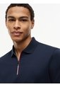 Polo Azul En Algodón Fluido De Corte Regular Tommy Hilfiger de Tommy Hilfiger