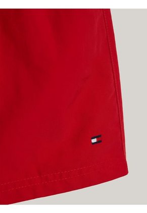 Traje De Baño Rojo Essential Con Logo Para Niño Tommy Hilfiger
