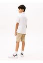 Camisa Blanca Oxford De Manga Corta Tommy Hilfiger de Tommy Hilfiger