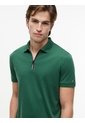 Polo Verde En Algodón Fluido De Corte Regular Tommy Hilfiger de Tommy Hilfiger