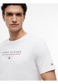 Camiseta Blanca De Cuello Redondo Con Corte Regular Tommy Hilfiger de Tommy Hilfiger