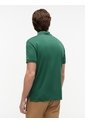 Polo Verde En Algodón Fluido De Corte Regular Tommy Hilfiger de Tommy Hilfiger