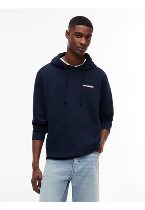 Buzo Multicolor Con Capota De Corte Regular Con Logo Estampado Tommy Jeans