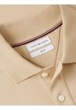 Polo Khaki En Algodón Fluido De Corte Slim Tommy Hilfiger de Tommy Hilfiger