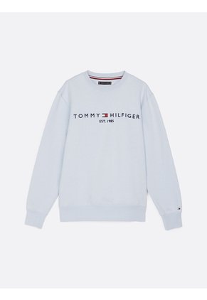 Saco Celeste TH Flex Con Logo Tommy Hilfiger